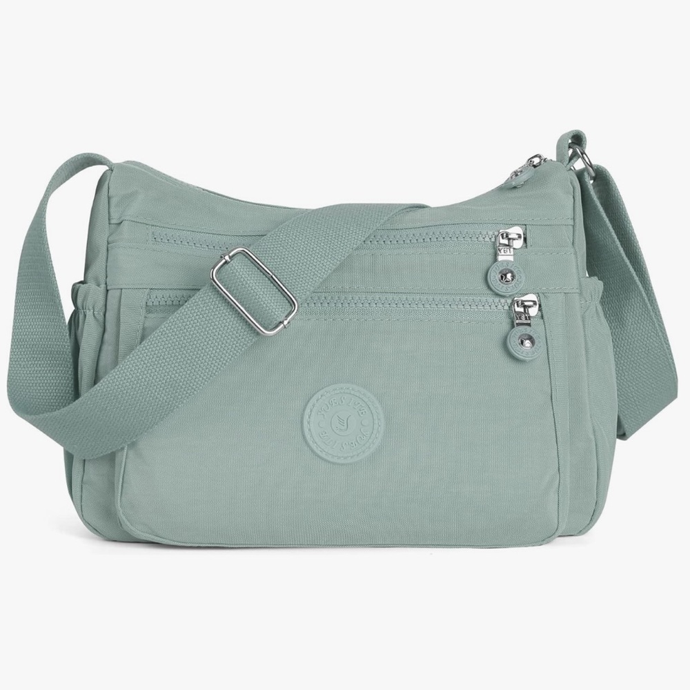 NEOOEN Crossbody Waterproof Tote Bag Lightweight Stylish Green Crossbody Bag